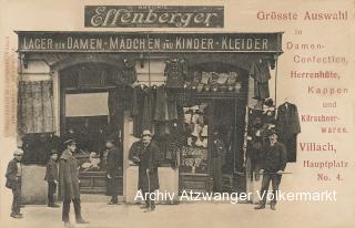 Villach Hauptplatz 4 - Hauptplatz - alte historische Fotos Ansichten Bilder Aufnahmen Ansichtskarten 