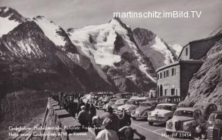 Großglockner, Parkplatz Franz-Josefshöhe - alte historische Fotos Ansichten Bilder Aufnahmen Ansichtskarten 