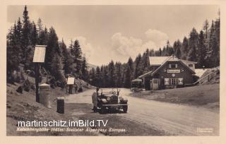 Katschberghöhe, Alpengasthof - Oesterreich - alte historische Fotos Ansichten Bilder Aufnahmen Ansichtskarten 