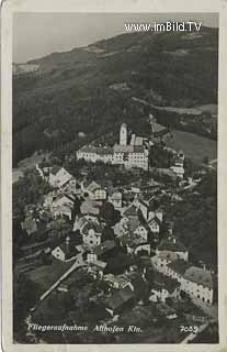 Fliegeraufnahme Althofen - Kärnten - alte historische Fotos Ansichten Bilder Aufnahmen Ansichtskarten 