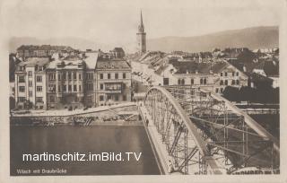 Draubrücke - Oesterreich - alte historische Fotos Ansichten Bilder Aufnahmen Ansichtskarten 
