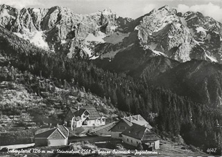 Seebergsattel - Grenzübergang - Oesterreich - alte historische Fotos Ansichten Bilder Aufnahmen Ansichtskarten 