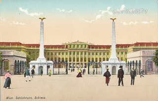 Wien - Schönbrunn - Oesterreich - alte historische Fotos Ansichten Bilder Aufnahmen Ansichtskarten 