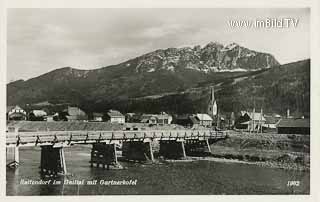 Rattendorf mit Gartnerkofel - Kärnten - alte historische Fotos Ansichten Bilder Aufnahmen Ansichtskarten 