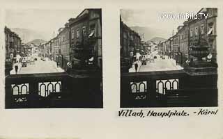 Hauptplatz - Europa - alte historische Fotos Ansichten Bilder Aufnahmen Ansichtskarten 