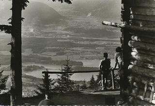 Aussicht von der Bertahütte - Europa - alte historische Fotos Ansichten Bilder Aufnahmen Ansichtskarten 