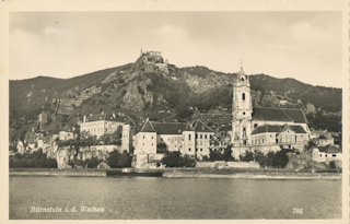 Dürnstein in der Wachau - Europa - alte historische Fotos Ansichten Bilder Aufnahmen Ansichtskarten 