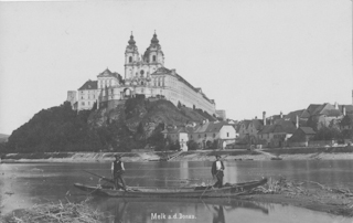Melk an der Donau - Europa - alte historische Fotos Ansichten Bilder Aufnahmen Ansichtskarten 