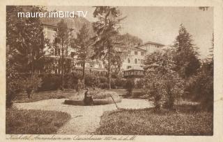 Hotel Annenheim - Park - Europa - alte historische Fotos Ansichten Bilder Aufnahmen Ansichtskarten 