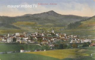 Feldkirchen Ortsansicht - Europa - alte historische Fotos Ansichten Bilder Aufnahmen Ansichtskarten 