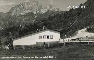 Grenzübergang Nassfeld - Kärnten - alte historische Fotos Ansichten Bilder Aufnahmen Ansichtskarten 