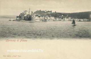 Piran, Leuchtturm - Europa - alte historische Fotos Ansichten Bilder Aufnahmen Ansichtskarten 