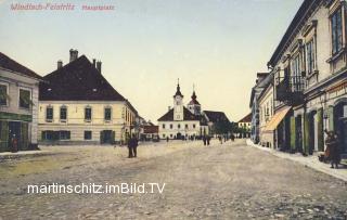 Windisch Feistritz, Hauptplatz - Europa - alte historische Fotos Ansichten Bilder Aufnahmen Ansichtskarten 
