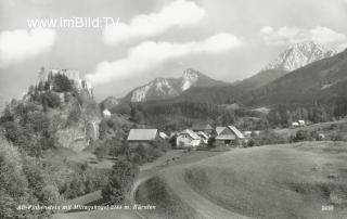 Altfinkenstein mit Mittagskogel - Europa - alte historische Fotos Ansichten Bilder Aufnahmen Ansichtskarten 