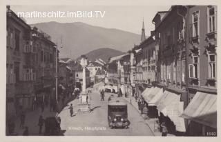 Villach Hauptplatz - Villach(Stadt) - alte historische Fotos Ansichten Bilder Aufnahmen Ansichtskarten 