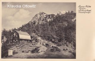 Anna Hütte am Mittagskogel - Finkenstein am Faaker See - alte historische Fotos Ansichten Bilder Aufnahmen Ansichtskarten 