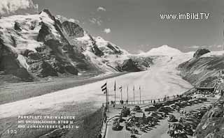 Pasterze - Parkplatz Freiwandeck - alte historische Fotos Ansichten Bilder Aufnahmen Ansichtskarten 