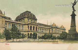 Universität Wien - Wien - alte historische Fotos Ansichten Bilder Aufnahmen Ansichtskarten 