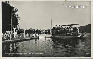 Pörtschach - Werzerstrand - Oesterreich - alte historische Fotos Ansichten Bilder Aufnahmen Ansichtskarten 