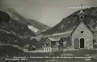 Sturmkapelle und Pasterzenhaus - alte historische Fotos Ansichten Bilder Aufnahmen Ansichtskarten 