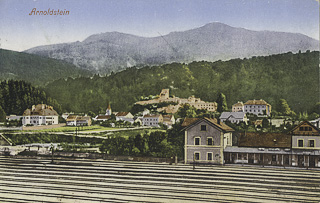 Bahnhof Arnoldstein - alte historische Fotos Ansichten Bilder Aufnahmen Ansichtskarten 