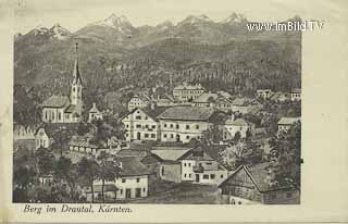 Berg im Drautal - alte historische Fotos Ansichten Bilder Aufnahmen Ansichtskarten 