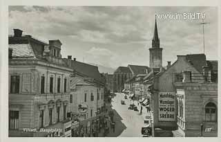 Villach Hauptplatz - Villach - alte historische Fotos Ansichten Bilder Aufnahmen Ansichtskarten 