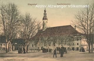 Klagenfurt Benediktinerblatz - Benediktinerplatz - alte historische Fotos Ansichten Bilder Aufnahmen Ansichtskarten 