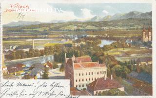 Villach-Innere Stadt - alte historische Fotos Ansichten Bilder Aufnahmen Ansichtskarten 