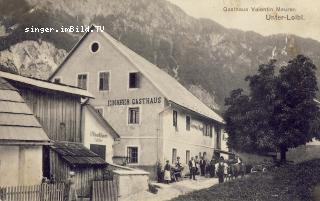 Unterloibl Gasthaus Valentin Maurer - alte historische Fotos Ansichten Bilder Aufnahmen Ansichtskarten 