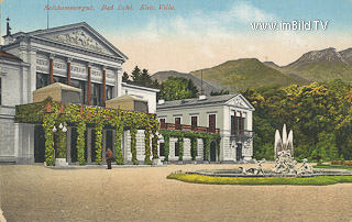 Bad Ischl - Kaiservilla - alte historische Fotos Ansichten Bilder Aufnahmen Ansichtskarten 