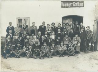 St. Veit in der Gegend , Gasthof Krapinger  - Oesterreich - alte historische Fotos Ansichten Bilder Aufnahmen Ansichtskarten 