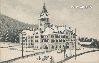 Semmering - Hotel Erzherzog Johann - Neunkirchen - alte historische Fotos Ansichten Bilder Aufnahmen Ansichtskarten 