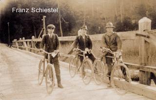 Maria Gail, alte Holzbrücke - Europa - alte historische Fotos Ansichten Bilder Aufnahmen Ansichtskarten 