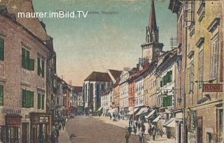 Hauptplatz Villach - Villach-Innere Stadt - alte historische Fotos Ansichten Bilder Aufnahmen Ansichtskarten 