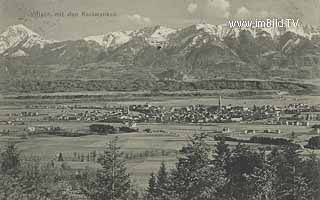 Blick auf Villach - Europa - alte historische Fotos Ansichten Bilder Aufnahmen Ansichtskarten 