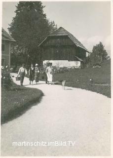  Faakerseeinsel, Scheune - Oesterreich - alte historische Fotos Ansichten Bilder Aufnahmen Ansichtskarten 