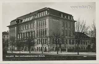 Bau und Kunsthandwerkschule - alte historische Fotos Ansichten Bilder Aufnahmen Ansichtskarten 