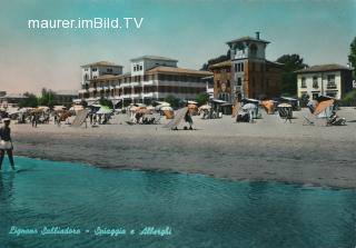 Lignano Sabbidor - alte historische Fotos Ansichten Bilder Aufnahmen Ansichtskarten 