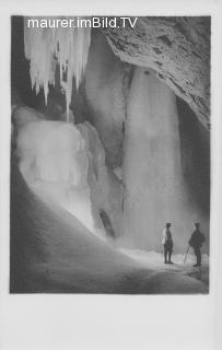 Eisriesenwelt bei Werfen - Werfen - alte historische Fotos Ansichten Bilder Aufnahmen Ansichtskarten 