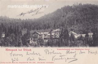 Mittewald Wasserheilanstalt, klimatischer Kurort - alte historische Fotos Ansichten Bilder Aufnahmen Ansichtskarten 