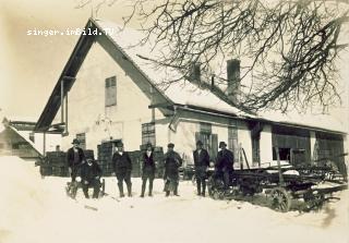 Unterbergen Brauerei Flaschenkammer - Unterbergen - alte historische Fotos Ansichten Bilder Aufnahmen Ansichtskarten 