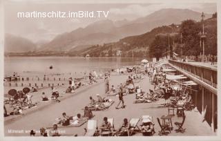 Millstatt Strandbad - Oesterreich - alte historische Fotos Ansichten Bilder Aufnahmen Ansichtskarten 