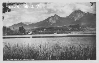 Faak am See - alte historische Fotos Ansichten Bilder Aufnahmen Ansichtskarten 