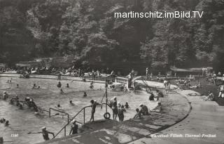 Warmbad Freibad - Villach-Warmbad-Judendorf - alte historische Fotos Ansichten Bilder Aufnahmen Ansichtskarten 