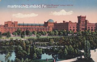 Wien, K.K. Artillerie Arsenal - Oesterreich - alte historische Fotos Ansichten Bilder Aufnahmen Ansichtskarten 