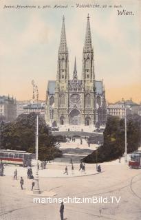 Wien, Votivkirche - Oesterreich - alte historische Fotos Ansichten Bilder Aufnahmen Ansichtskarten 