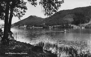 Klopeiner See - Oesterreich - alte historische Fotos Ansichten Bilder Aufnahmen Ansichtskarten 