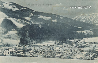 Mürzzuschlag im Winter - alte historische Fotos Ansichten Bilder Aufnahmen Ansichtskarten 