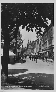 Bahnhofstrasse - alte historische Fotos Ansichten Bilder Aufnahmen Ansichtskarten 